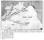 Map of Dutch Harbor, Aleutians, published June 4, 1942