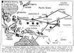 Map of Pacific, published February 3, 1942