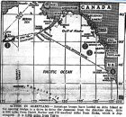 Map of Pacific, Aleutians, published May 14, 1943