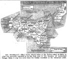 Map of Sicily, published July 10, 1943