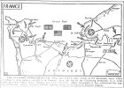 Map of D-Day Invasion of Normandy Coast, published June 8, 1944