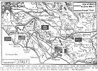 Map of Italy, Drive north of Cassino and on Rome, published May 30, 1944