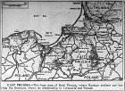 Map of Russian Advance on East Prussia, published November 10, 1944