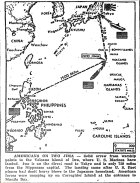 Map of Invasion of Iwo Jima, Mop-up of Corregidor, published February 19, 1945