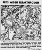 *Map published November 29, 1950