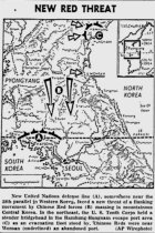 *Map published December 13, 1950