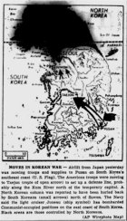 *Map published July 2, 1950
