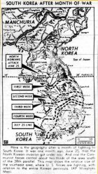 Map published July 26, 1950