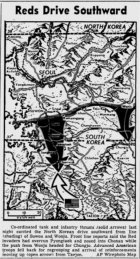 *Map published July 7, 1950