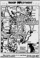 *Map published August 19, 1950