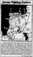 *Map published September 11, 1950