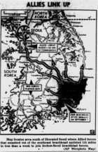 *Map published September 27, 1950