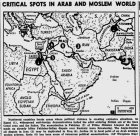 *Map of Critical Spots in Middle East, published October 17, 1951