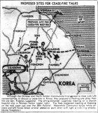 Map published July 2, 1951