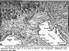 Map of Northern Italy, published August 26, 1943