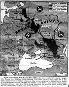 Map of Russia—Stalingrad to Rostov, published January 15, 1943