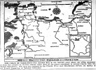 Map of Normandy Coast, published June 9, 1944