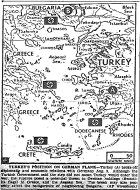 Map of Position of Neutral Turkey, published August 3, 1944