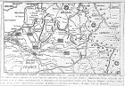 Map of Taking of Brussels by British as Allies Enter Antwerp, Americans at Mons and Charleroi, and Reported at Aachen, Germany, published September 4, 1944