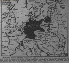 Map of  War Fronts Encompassing Germany, published September 5, 1944