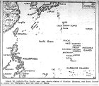 Map of Pacific, Potential Island Paths to Japan, published June 30, 1944