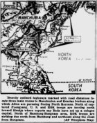 *Map published October 22, 1950