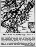 *Map published November 27, 1950