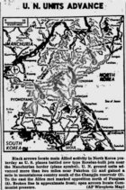 *Map published November 7, 1950