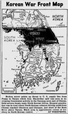 *Map published July 11, 1950