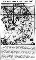 Map published July 18, 1950