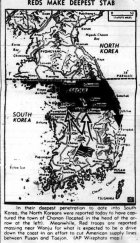 Map published July 8, 1950