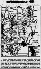 *Map published August 23, 1950