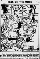 *Map published August 25, 1950