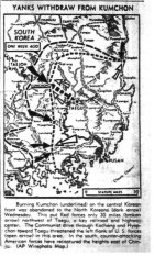 Map published August 3, 1950