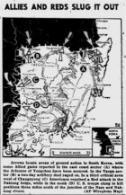 *Map published September 12, 1950