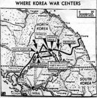 Map published October 15, 1952